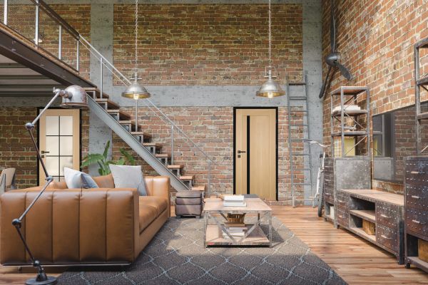 Jakie drzwi wewnętrzne wybrać do mieszkania w stylu loft?